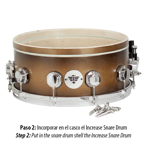 Increase Snare Drum X6.5&quot; Ref. Si0010