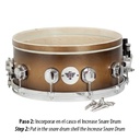 Increase Snare Drum X6.5" Ref. Si0010