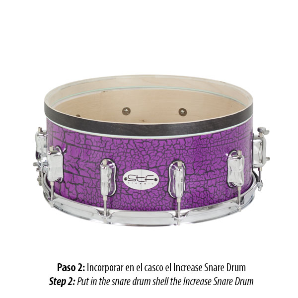Increase Snare Drum X6.5" Ref. Si0010
