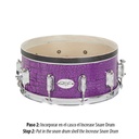 Increase Snare Drum X6.5" Ref. Si0010