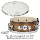 Increase Snare Drum X8" Ref. Si0015