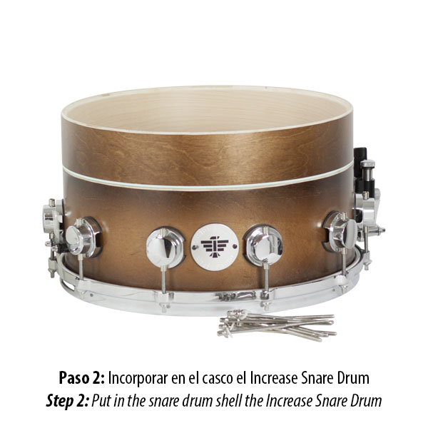 Increase Snare Drum X8" Ref. Si0015