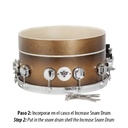 Increase Snare Drum X8" Ref. Si0015