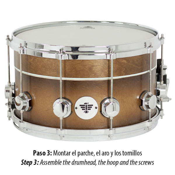 Increase Snare Drum X8&quot; Ref. Si0015