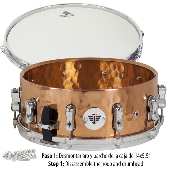 Increase Snare Drum X8" Ref. Si0015