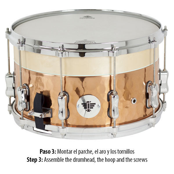 Increase Snare Drum X8&quot; Ref. Si0015