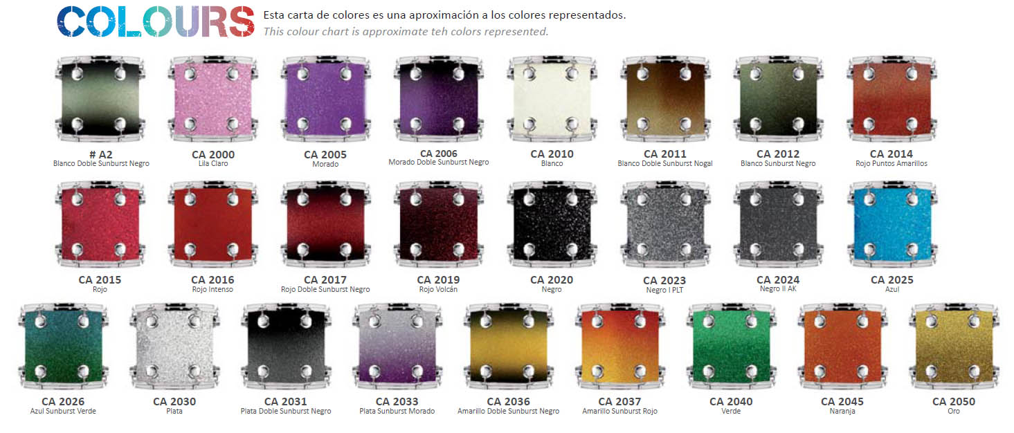 Set Jazz Resurrection Colores Ref. Sn0010