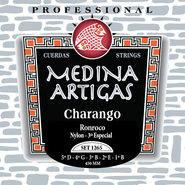 Juego Cuerdas Charango Ronroco Af. Mi 1265 Medina Artigas