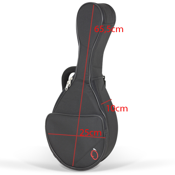 Funda mandolina portuguesa-10mm