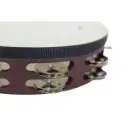 [6499] Pandereta Doble 25Cm C_Parche Nogal Stf5065 (2).webp