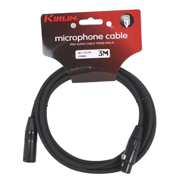 Micro Standard Cable Mpc-230-3M Xlr M - Xlr F 20 Awg