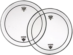 Drumhead 18" Pinstripe Clear 45.7Cm Ref. 14080