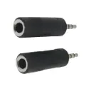 2612x2 blister 1/4" stereo f-3.5mm stereo m