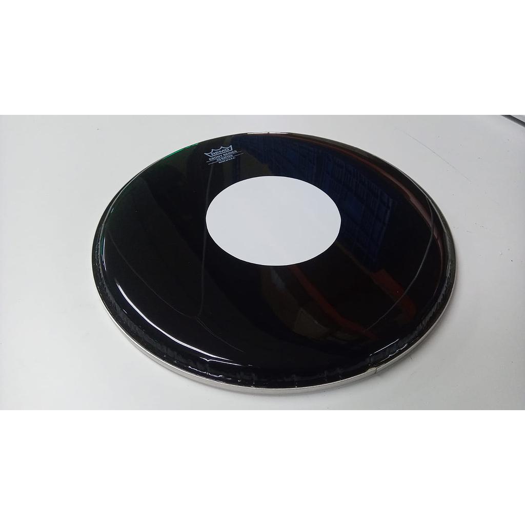 Drumhead 13" Ebony Centro Blanco 33 Cm Ref. 17510