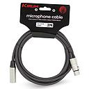 [4909-001] Cable Tela Micro Mw-440-3M Xlr M - Xlr F 24Awg