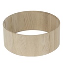 Solid shell 100% oak 14"x7"x12mm p01575