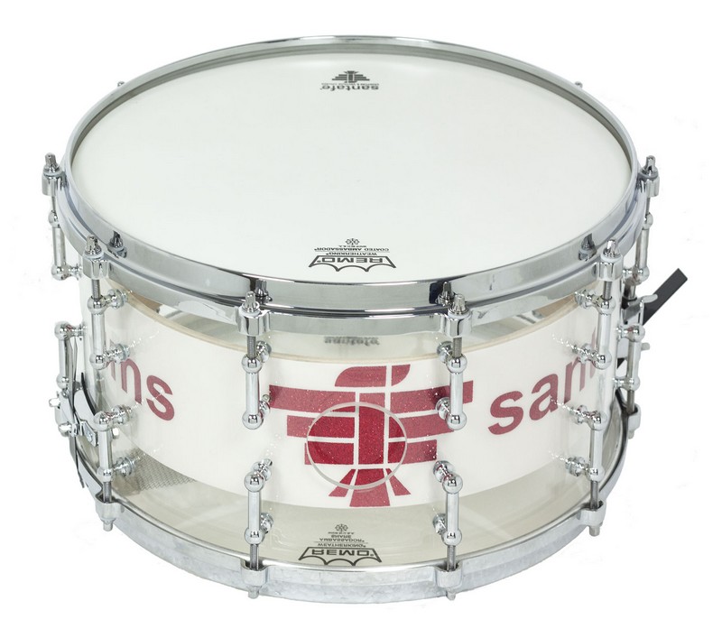 Snare drum 14x8"acryliwood int.shell birch 13"