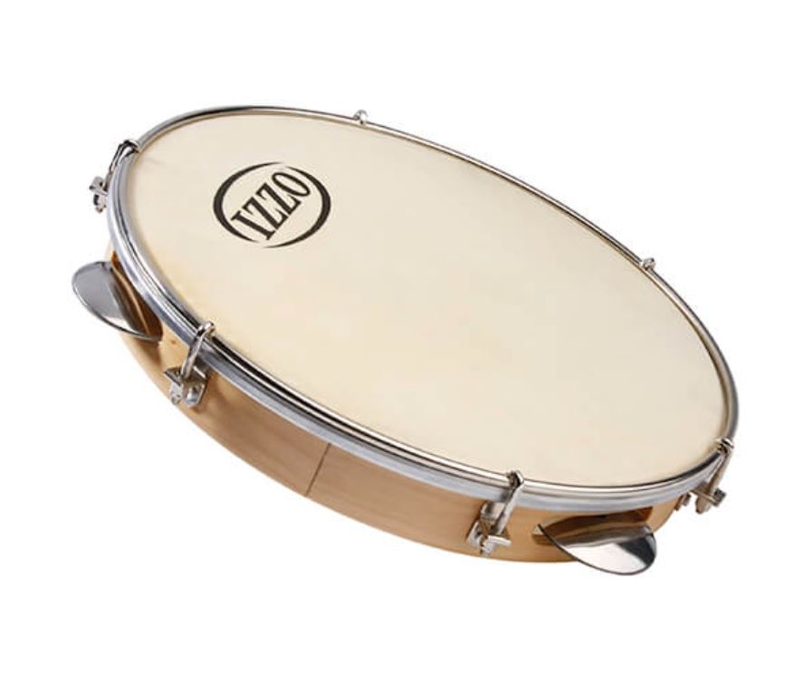 Pandeiro 10" wood skin head iz4430