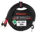 Cable Audio Ye-364-3M Mini Jack M - 2 Rca