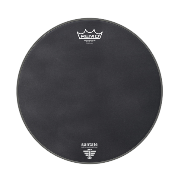 Drumhead 14" Ambassador Black Suede Snare Side 35.6Cm Ref. 17957
