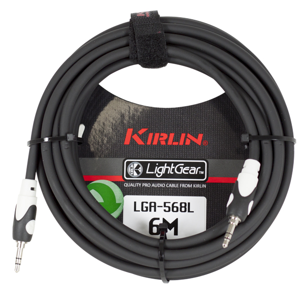 Patch cable lga-568l-2m mini jack m - mini jack m
