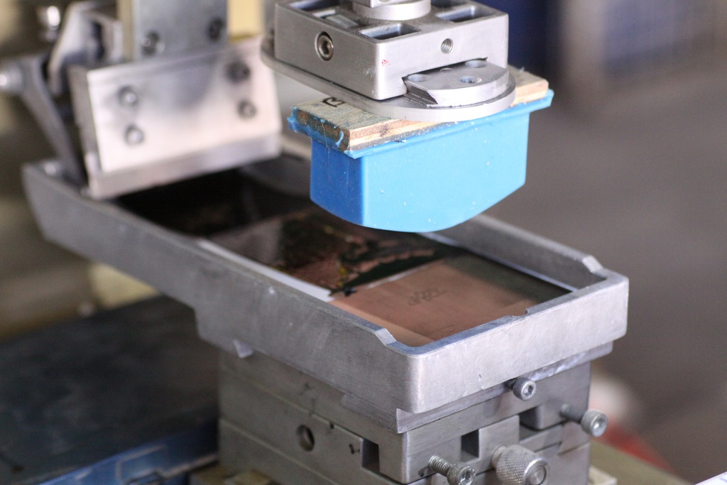 Placa Logotipo Tampografia