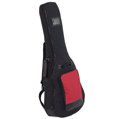 [0580-005] Funda Guitarra Clasica 25mm Ref. 76 Mochila Sin Logo (005 - Rojo)