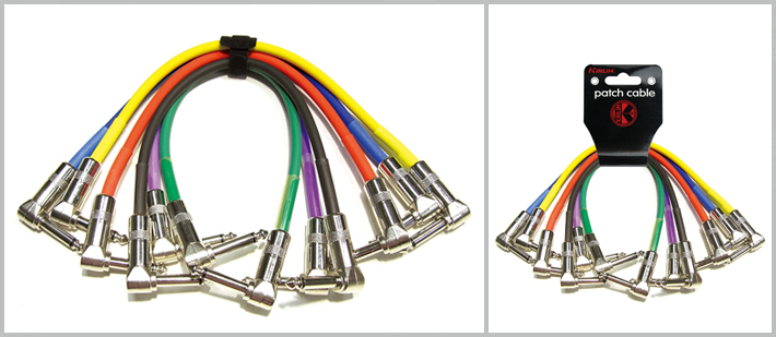 Patch cable 6 colours ipv-243-0.18m