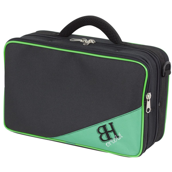 Estuche Clarinete Sib Ref. Hb181 Mochila Ortola 201 - Negro v.verde