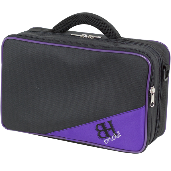 Estuche Clarinete Sib Ref. Hb181 Mochila Ortola 204 - Negro v.morado