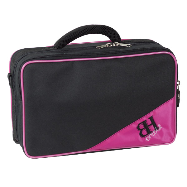 Estuche Clarinete Sib Ref. Hb181 Mochila Ortola 206 - Negro v.fucsia