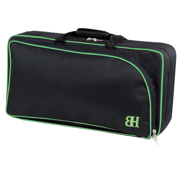 Estuche 2 Clarinetes Sib+Mib Ref. Hb179 Mochila Ortola 201 - Negro v.verde