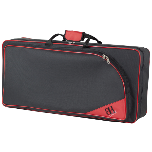 Estuche Saxo Alto + Soprano Hb126 Ortola 200 - Negro v.rojo