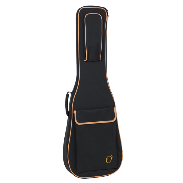 [6908-037] Bass guitar bag ref. 47 backpack with logo (037 - Black Orange)