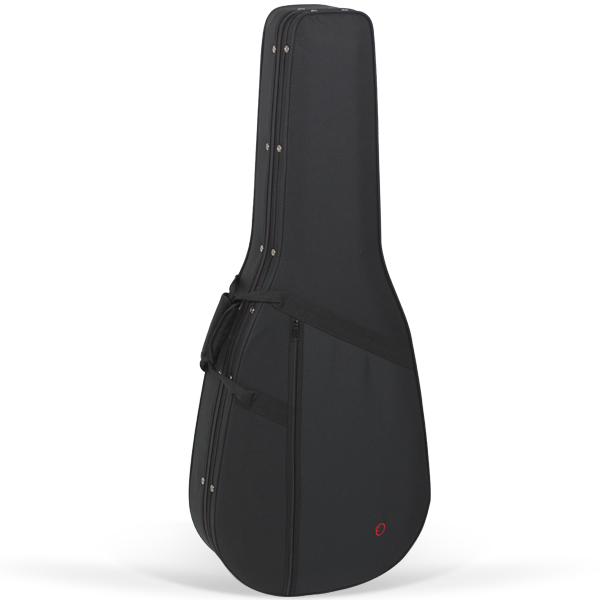 [7241-001] Classic guitar case styrof. ref. rb610 with logo (001 - Black)