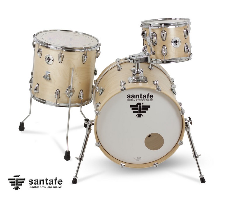 Set Compact Santafe 18X15/14X14/10X8 Sc0001 Santafe Drums 317 - Ca1020 natural