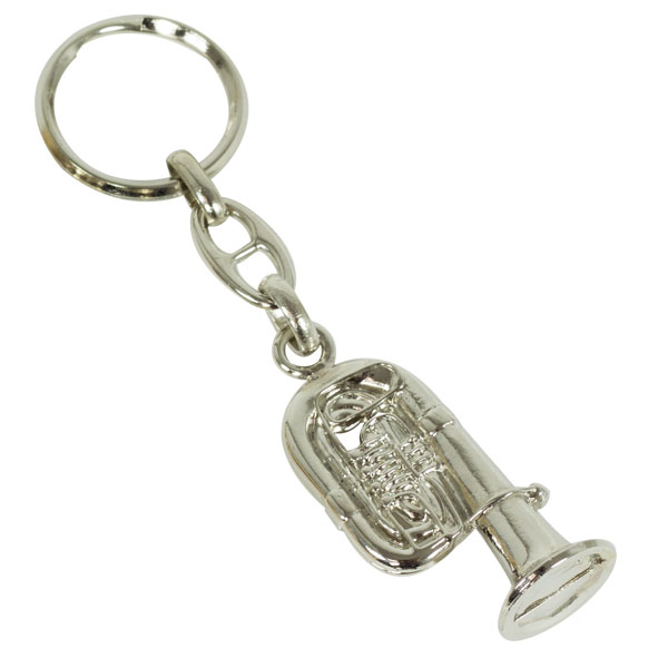 [7760-011] Tuba Key Ring Ref. Ftl008 (011 - Silver)