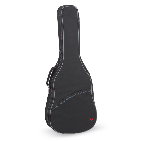 Funda Guitarra Cadete 3/4 Ref. 33 Mochila Con Logo Ortola 208 - Negro v.gris