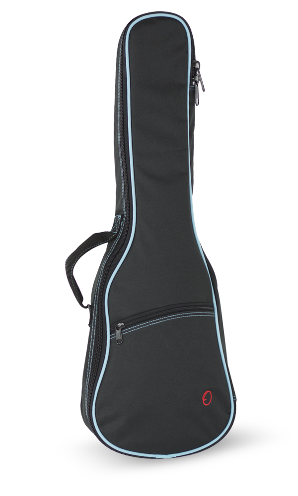 Funda Ukelele Tenor Ref. 33 Mochila Sin Logo Ortola 207 - Negro v.turquesa