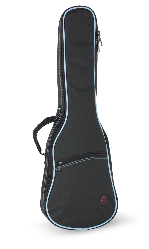 [8220-207] Tenor Ukelele Bag Ref. 33 Backpack With Logo (207 - Black vies turquoise)