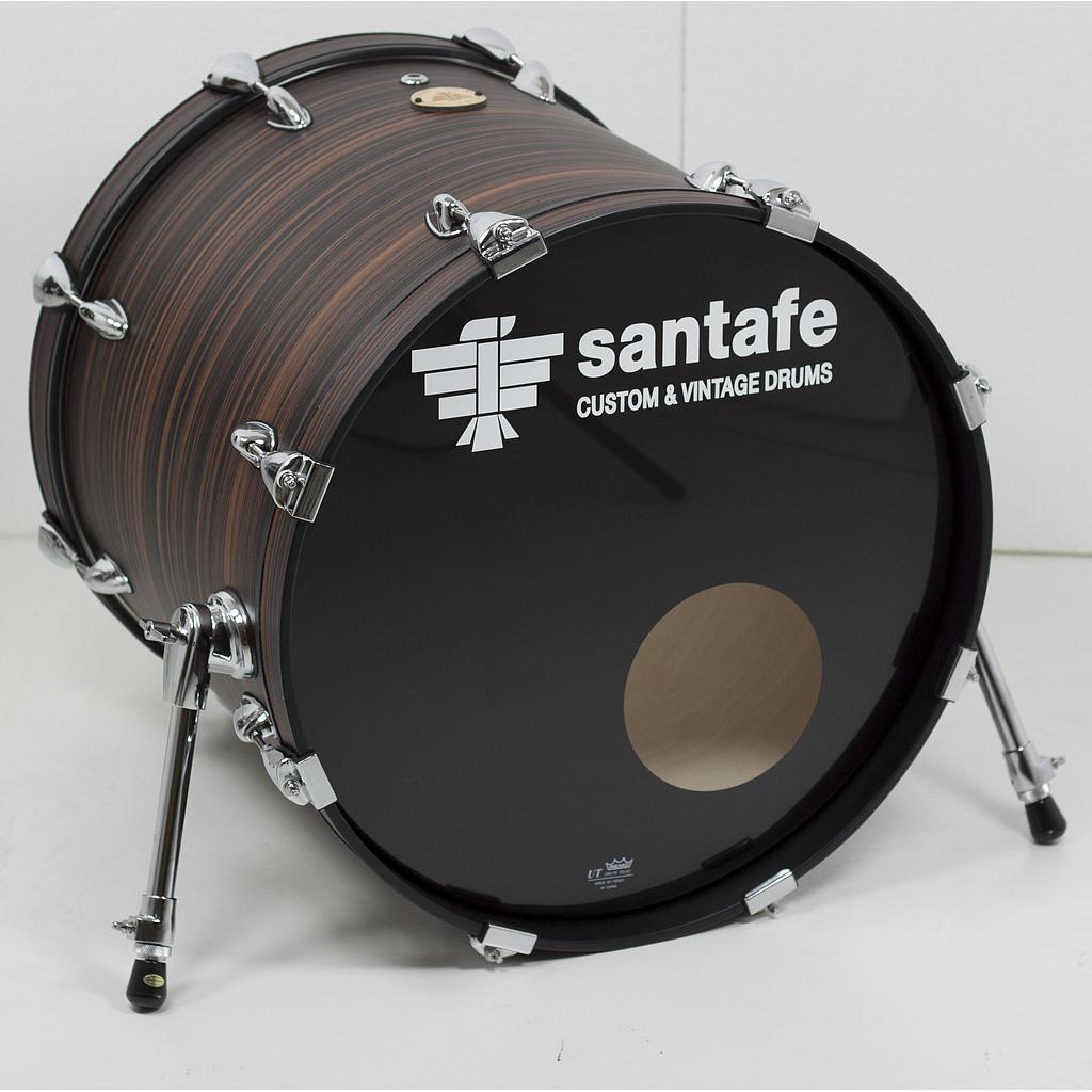 Bombo Abd Cover 18x16 Ref. SM0451 Santafe Drums 177 - Gc0157 cover zebrano nogal oscuro