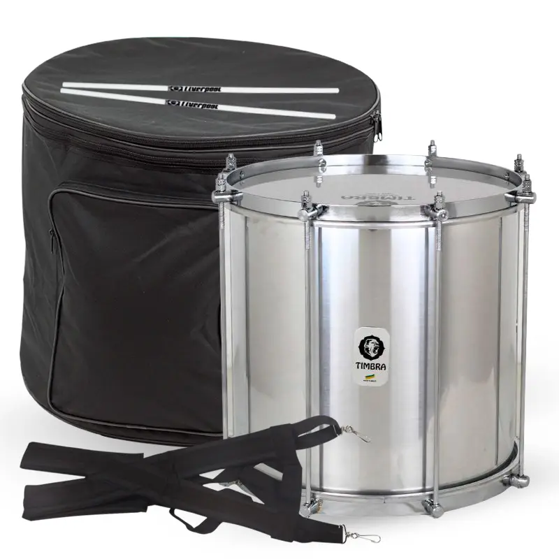 Pack Repenique 12"X30 Timbra 8-D Ti8635 +Funda+Baquetas+Arnes