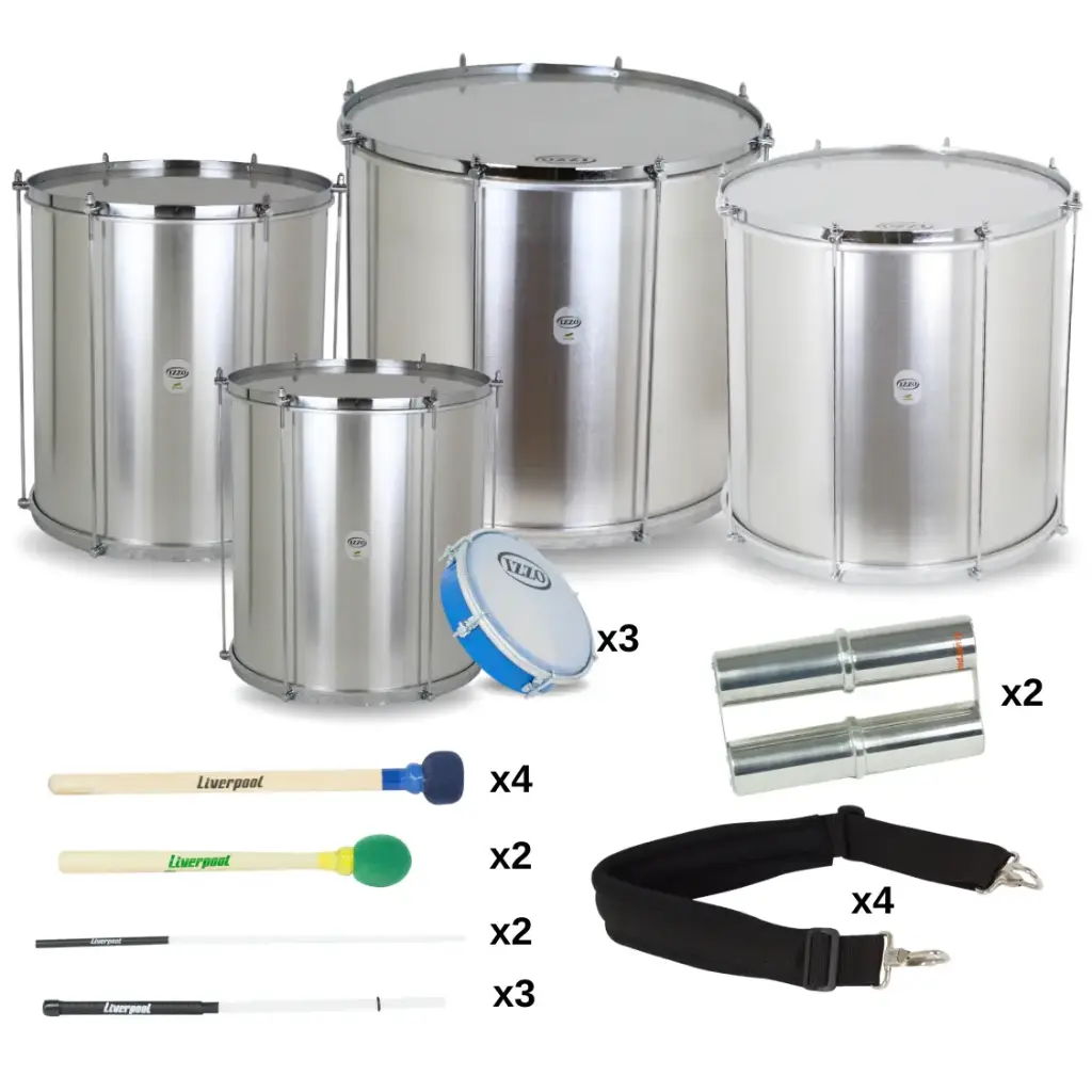 Pack Batucada Iniciación 9 Instrumentos Izzo