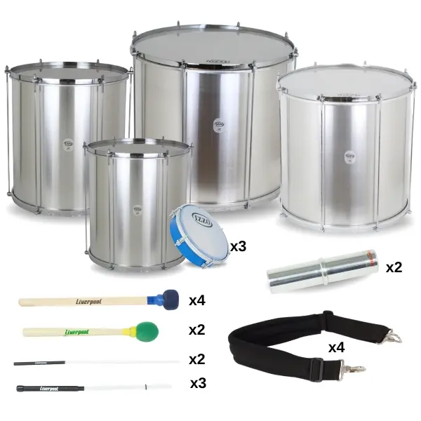 Pack Batucada Iniciación 9 Instrumentos Izzo