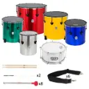 Pack Batucada Escuela 6 Instrumentos Izzo