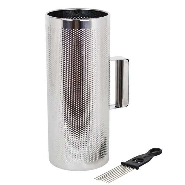 Guiro Metálico Tubular 31x13 cm Ref. 02909