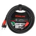 Cable Audio LGA-402-3M 2 Rca - 2 Rca 24Awg