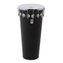 (Ocasión) Timba 14"X80 Cm Negro Mate Timbra 16 Div. Ref. Ti0003