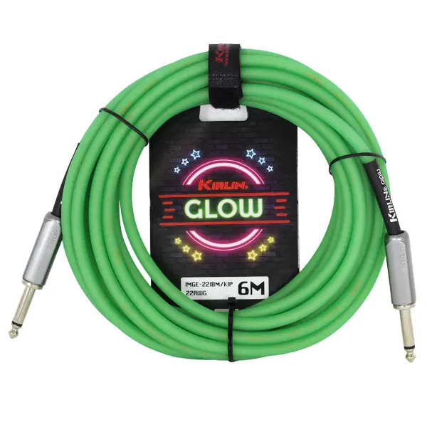 Cable Instrumento Glow Series Imge-221-6M Jack - Jack 22 Awg