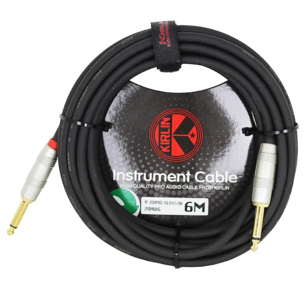 Cable Instrumento Silent Plug Ip-201Prg-Silent-6M Jack - Jack 20 Awg